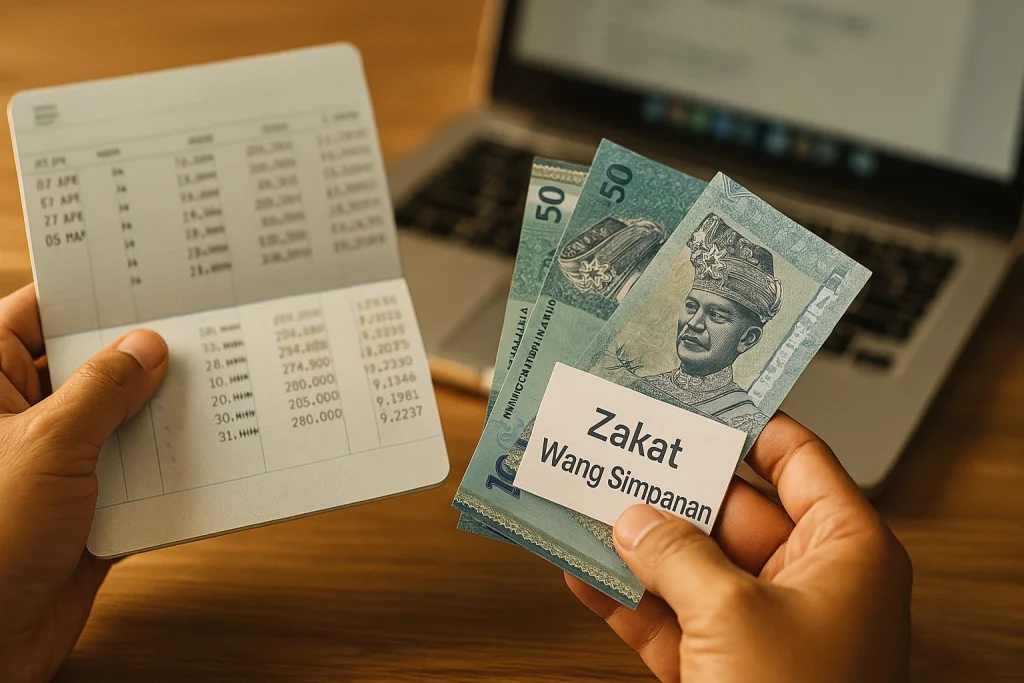 beza zakat wang simpanan