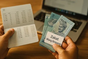 beza zakat wang simpanan