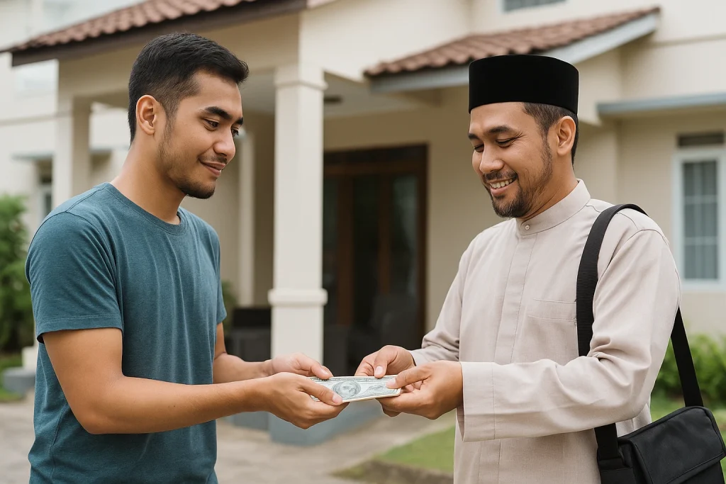 zakat sewa rumah airbnb
